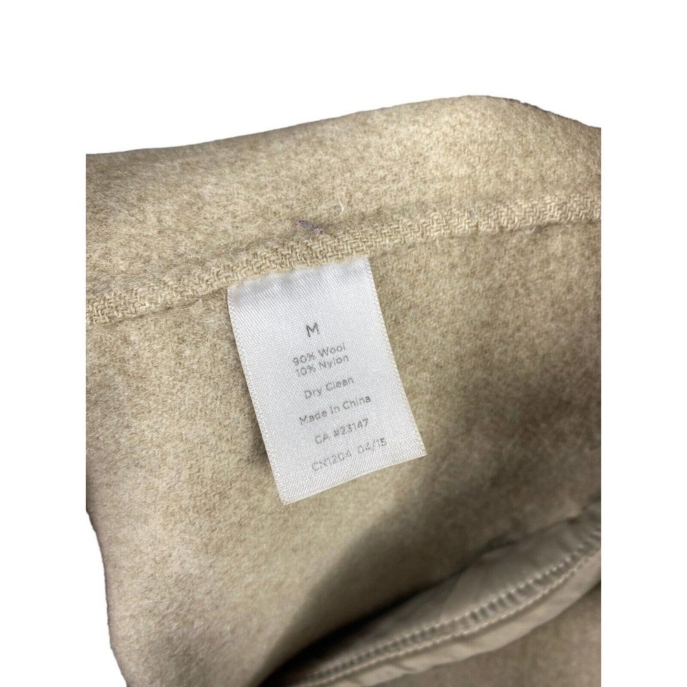 Talbots Medium Open Front Wool Jacket Coat Gray T… - image 7